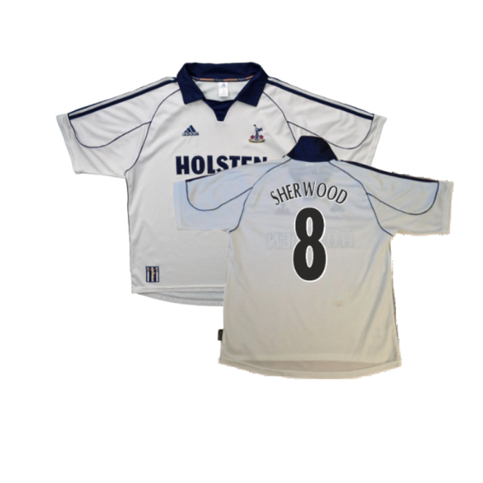 Tottenham Hotspur 1999-01 Home Shirt (XL) (Very Good) (Sherwood 8)