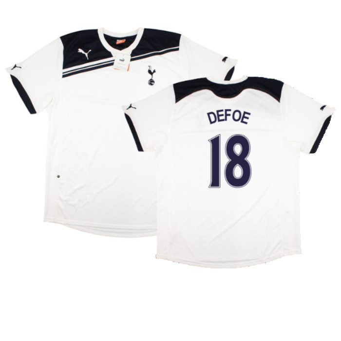 Tottenham Hotspur 2010-11 Home Shirt (Sponsorless) (XXL) (BNWT) (Defoe 18)