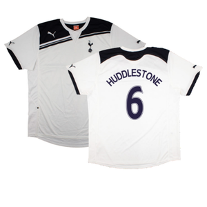 Tottenham Hotspur 2010-11 Home Shirt (Sponsorless) (2XL) (Mint) (Huddlestone 6)_0