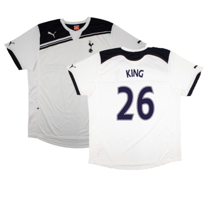 Tottenham Hotspur 2010-11 Home Shirt (Sponsorless) (2XL) (Mint) (King 26)