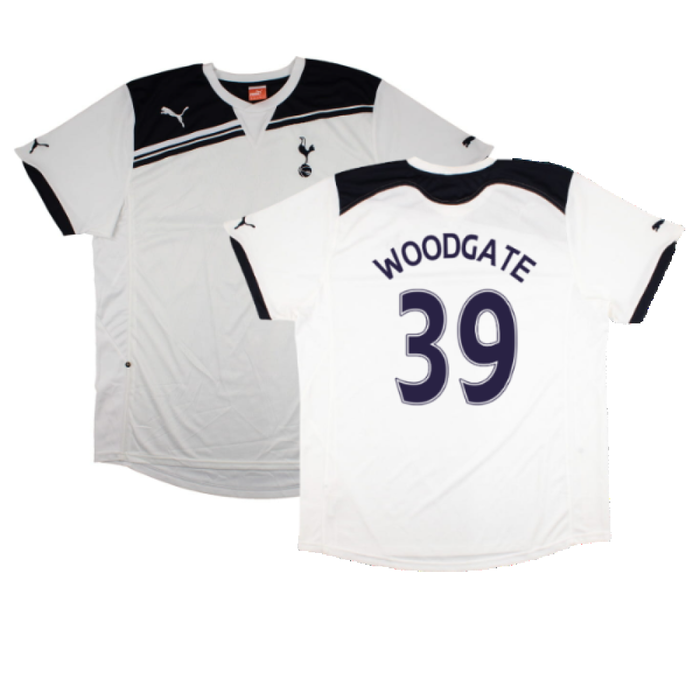 Tottenham Hotspur 2010-11 Home Shirt (Sponsorless) (2XL) (Mint) (Woodgate 39)