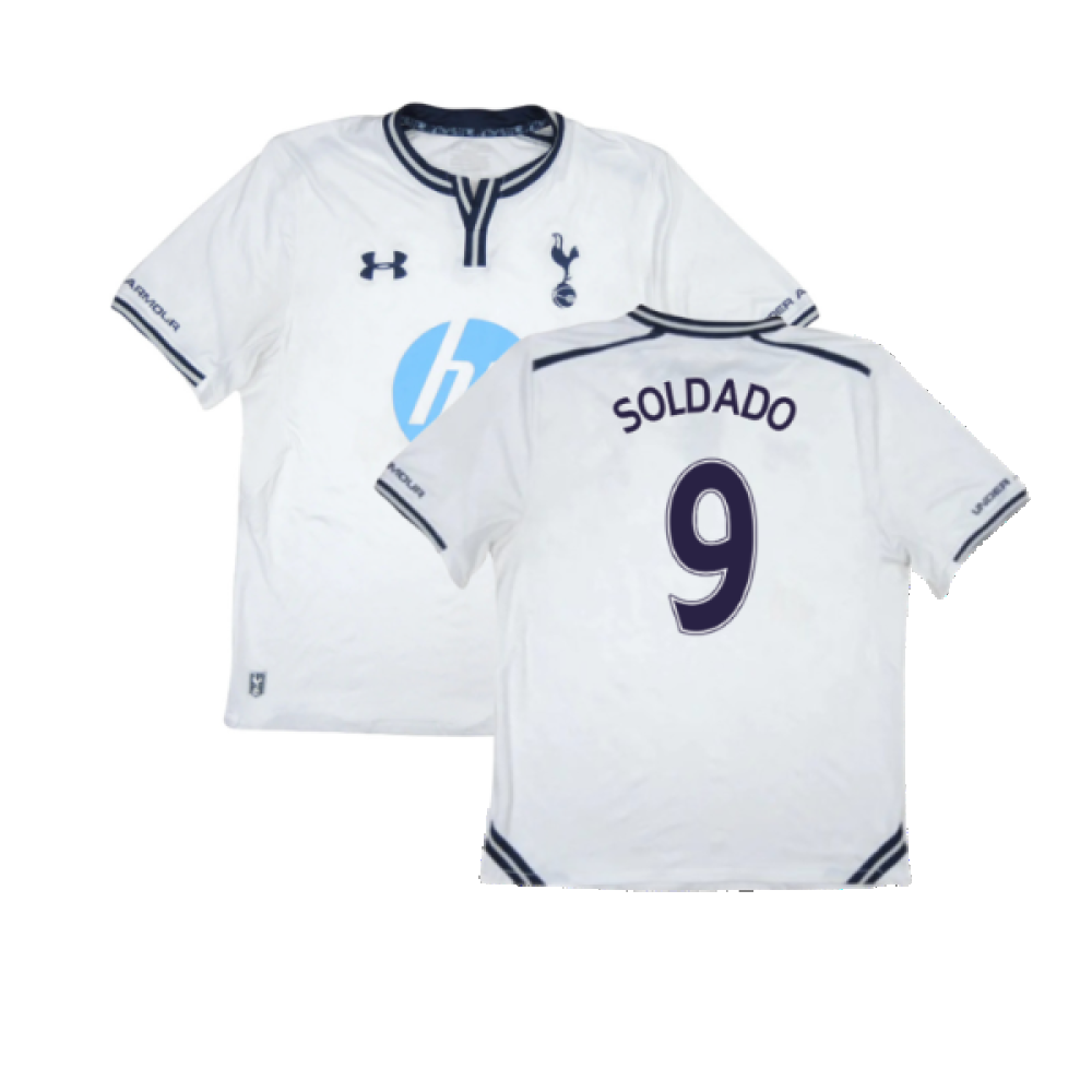 Tottenham Hotspur 2013-14 Home Shirt (Excellent) (SOLDADO 9)_0