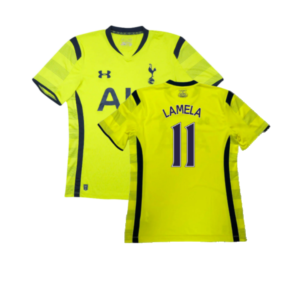 Tottenham Hotspur 2014-2015 Third Shirt (S) (Good) (LAMELA 11)_0