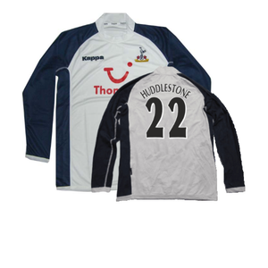 Tottenham 2005/06 L/S home Shirt (XXL) (Good) (Huddlestone 22)_0