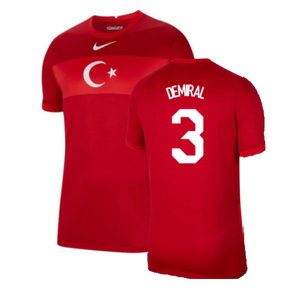 Turkey 2020-21 Away Shirt (M) (DEMIRAL 3) (Good)_0