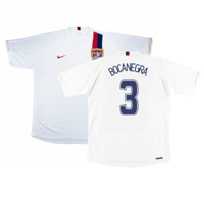 USA 2006-08 Home Shirt (XL) (Excellent) (Bocanegra 3)