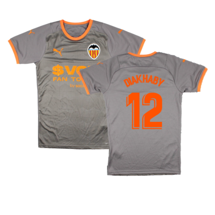 Valencia 2021-22 Fourth Shirt (XL) (Mint) (DIAKHABY 12)