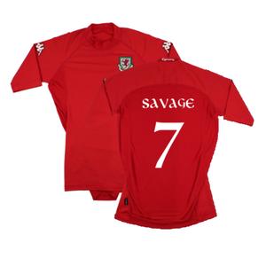 Wales 2004-05 Home Shirt (MEDIUM) (Excellent) (Savage 7)_0