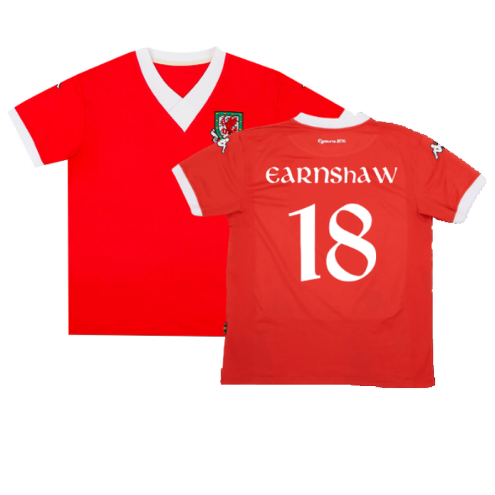 Wales 2006-07 Home (Excellent) (Earnshaw 18)