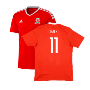 Wales 2016-2017 Home Shirt (S) (Excellent) (Bale 11)_0