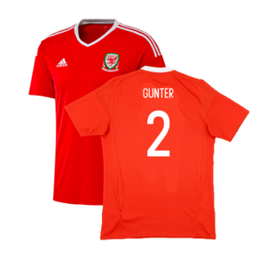 Wales 2016-17 Home Shirt (S) (Excellent) (Gunter 2)_0