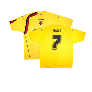 Watford 2005-06 Home Shirt (XL) (Very Good) (Eagles 7)_0