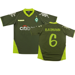 Werder Bremen 2007-08 Away Shirt (S) (Excellent) (Baumann 6)_0