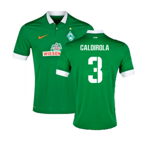 Werder Bremen 2014-15 Home Shirt (L) (Mint) (Caldirola 3)_0