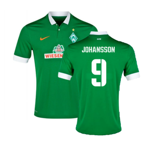 Werder Bremen 2014-15 Home Shirt (L) (Mint) (Johansson 9)_0