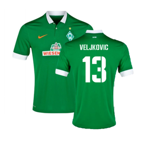 Werder Bremen 2014-15 Home Shirt (L) (Mint) (Veljkovic 13)_0