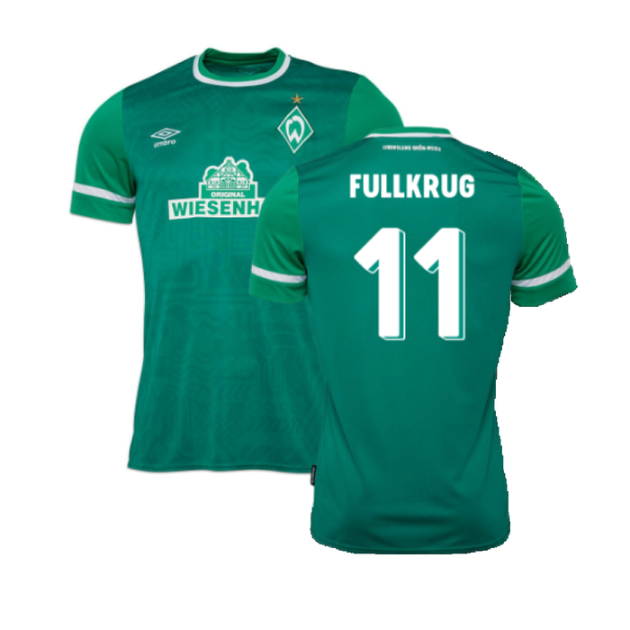 Werder Bremen 2021-22 Home Shirt (M) (Fullkrug 11) (BNWT)