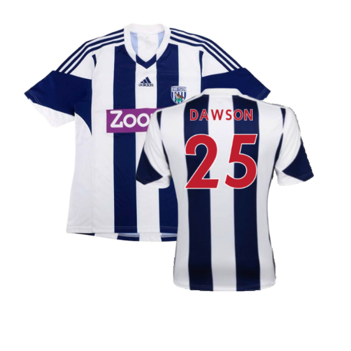 West Brom 2013-14 Home (Excellent) (Dawson 25)