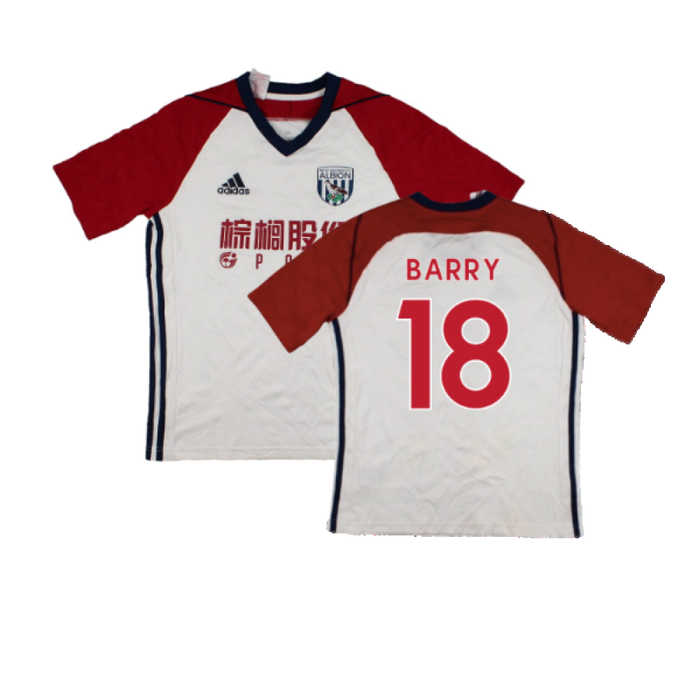 West Brom 2017-18 Away Shirt (13-14y) (Good) (Barry 18)