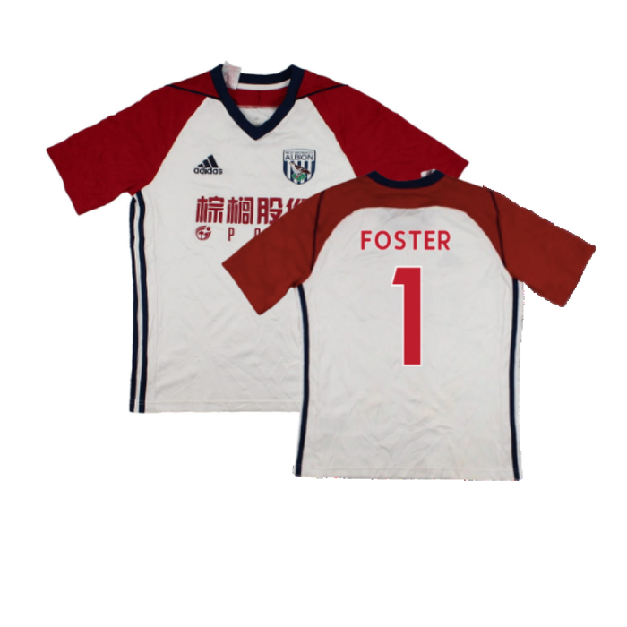 West Brom 2017-18 Away Shirt (13-14y) (Good) (Foster 1)