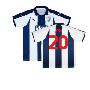 West Brom 2018-19 Home Shirt (XL) (Good) (Leko 20)_0