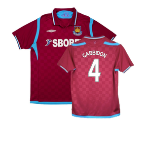 West Ham 2009-10 Home (XL) (Excellent) (Gabbidon 4)_0