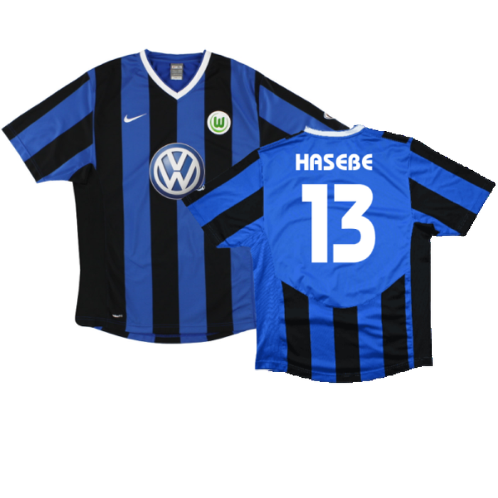 Wolfsburg 2007-08 Away Shirt (XL) (Excellent) (Hasebe 13)