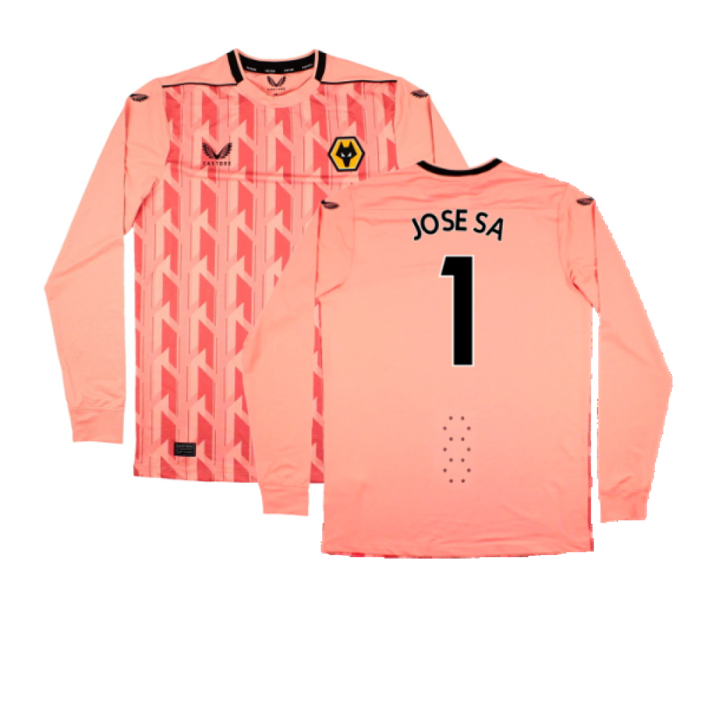 Wolves 2022-23 Long Sleeve Goalkeeper Third Shirt (Sponsorless) (XS) (Mint) (Jose Sa 1)_0