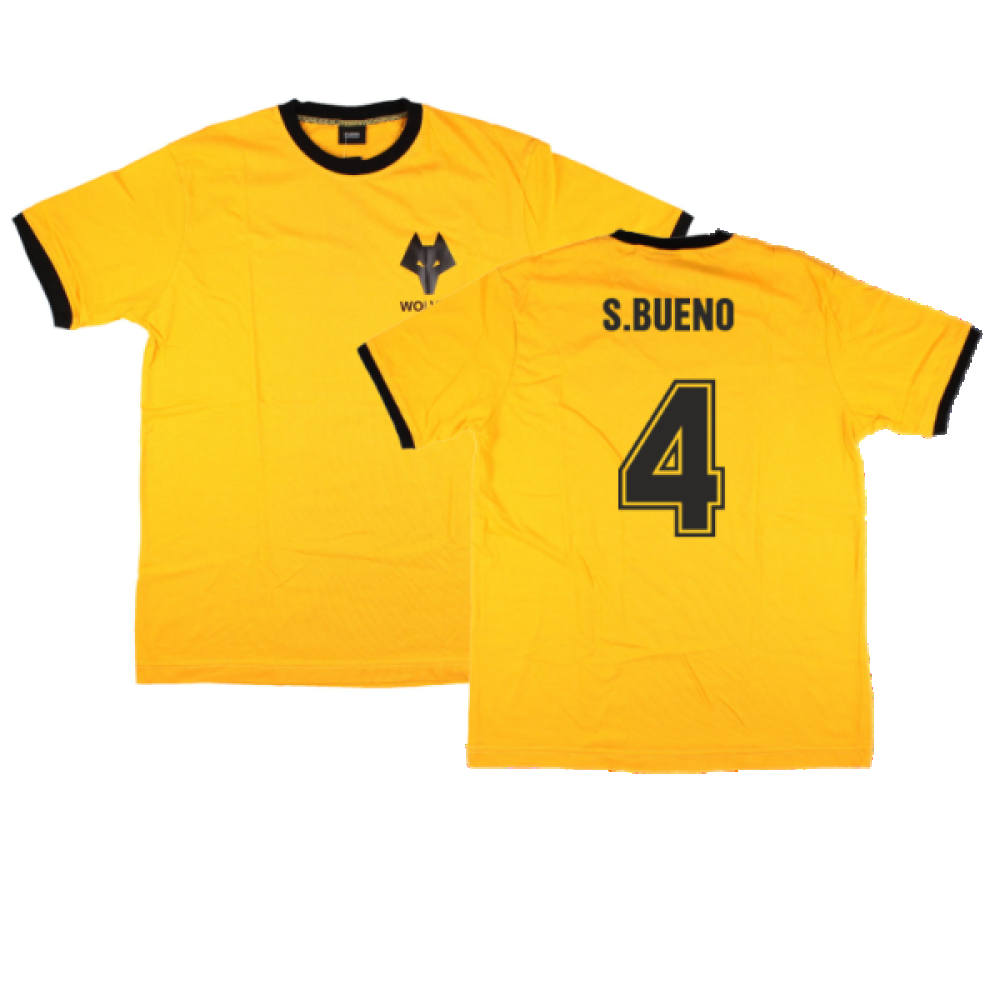 Wolves Toffs Retro Home Shirt (L) (S.Bueno 4) (BNWT)_0