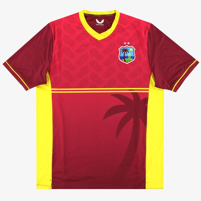 West Indies Castore ODI World Cup T-Shirt *As New* XXXL