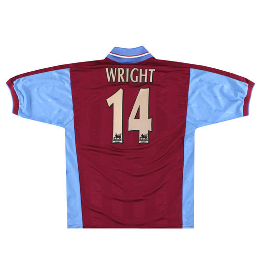 1997-98 West Ham Pony Home Shirt Wright #14 M