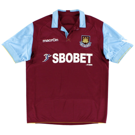 2010-11 West Ham Macron Home Shirt L