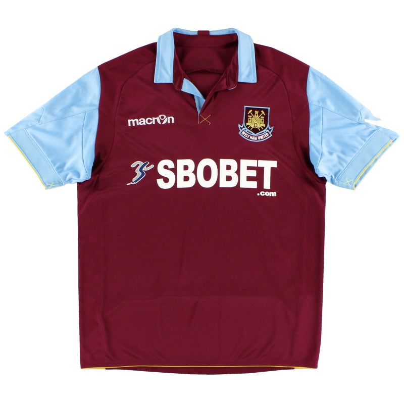 2010-11 West Ham Macron Home Shirt L