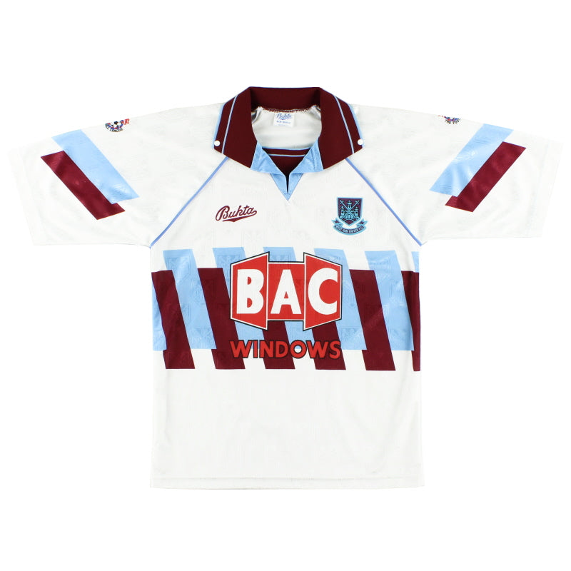 1991-93 West Ham Bukta Third Shirt L