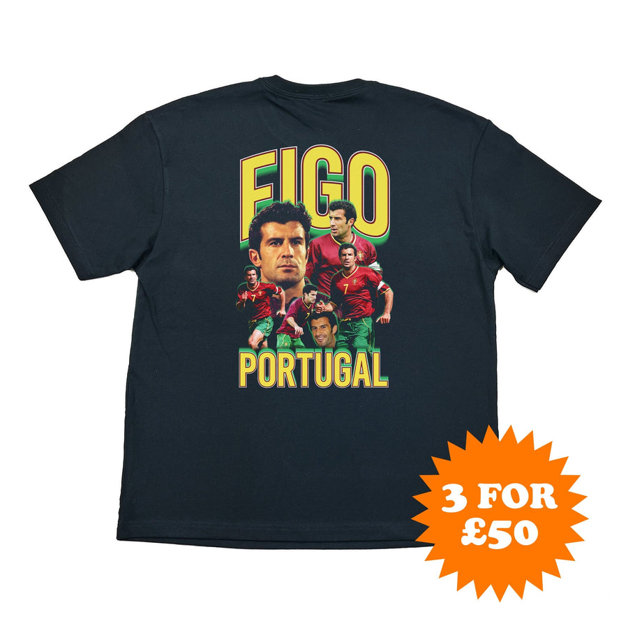 World Cup Figo Portugal Bootleg Tee