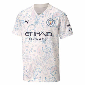 2020-2021 Manchester City Puma Third Football Shirt (Kids) (STERLING 7)_2