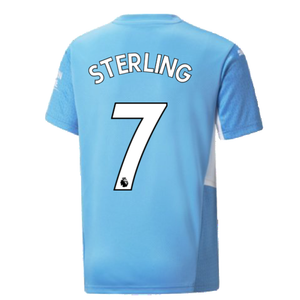 2021-2022 Man City Home Shirt (Kids) (STERLING 7)_2