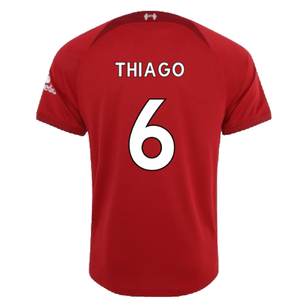 Liverpool 2022-23 Home Shirt (M) (THIAGO 6) (BNWT)_1