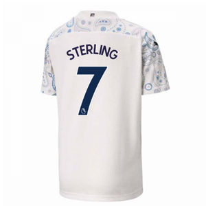 2020-2021 Manchester City Puma Third Football Shirt (Kids) (STERLING 7)_0