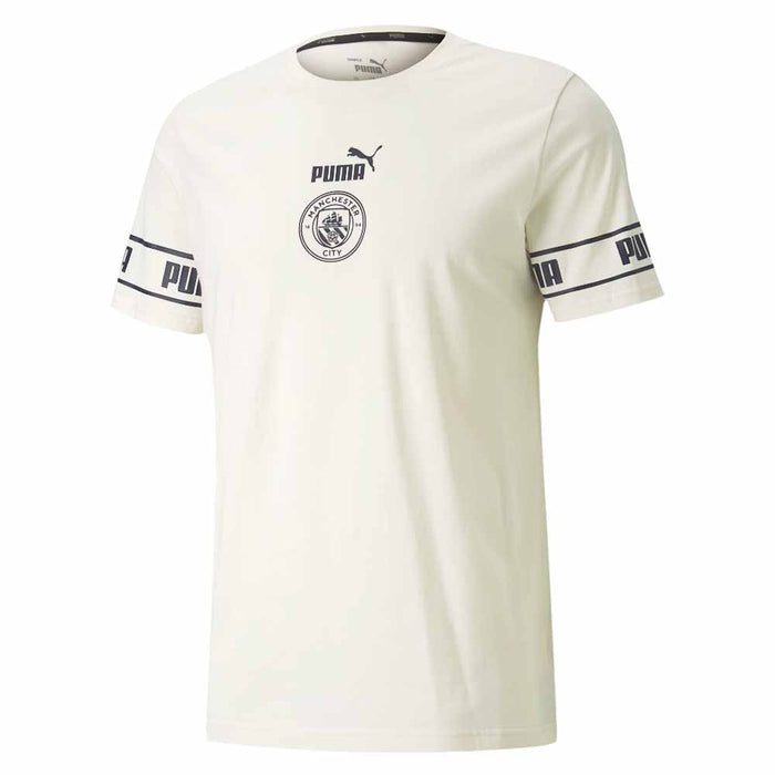 2020-2021 Man City FtblCulture Tee (White)