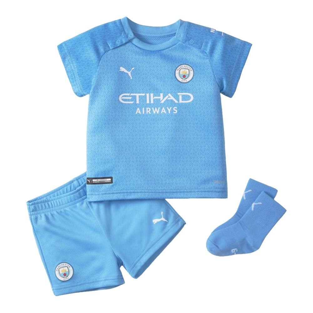 2021-2022 Man City Home Baby Kit – Classic Football Kit