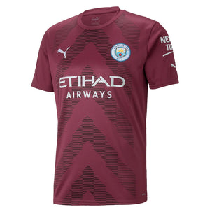 2022-2023 Man City SS Goalkeeper Shirt (Grape Wine)_0