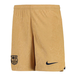 2022-2023 Barcelona Away Shorts (Gold) - Kids_0