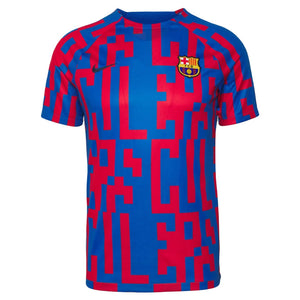 2022-2023 Barcelona Pre-Match Training Shirt (Blue)_0