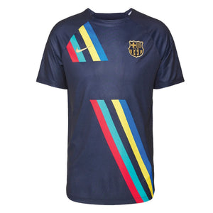 2022-2023 Barcelona Pre-Match Training Shirt (Obsidian)_0