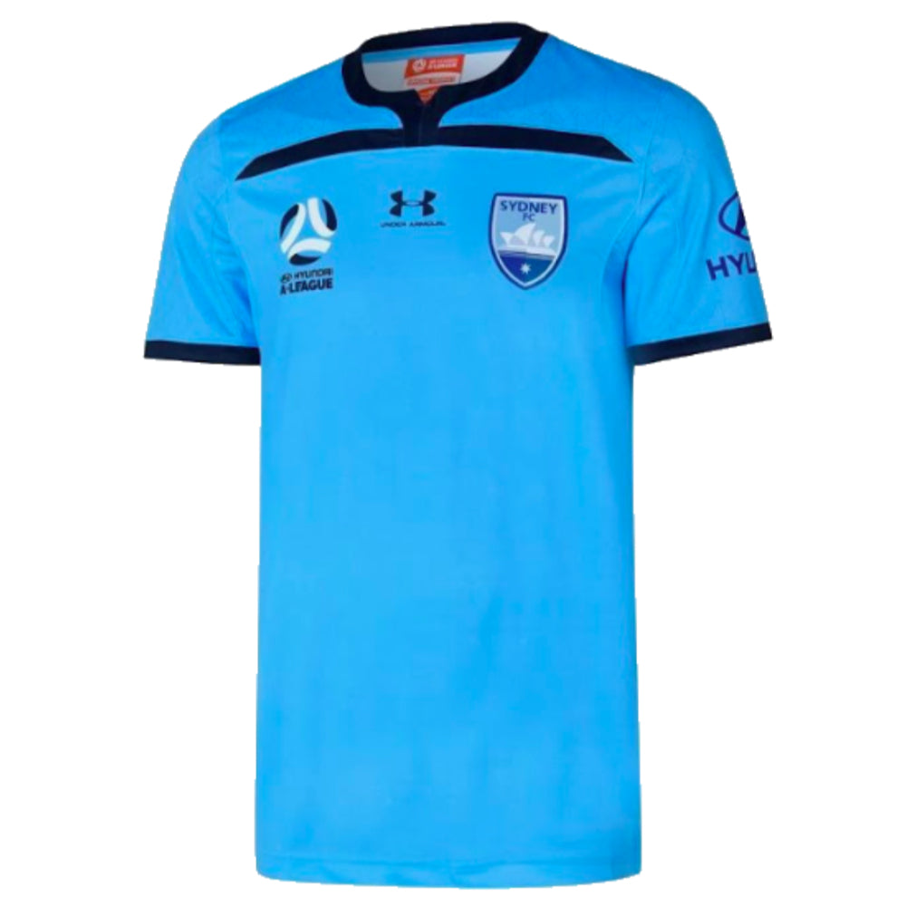 2019 2020 Sydney FC Home Shirt Classic Football Kit 2019-2020-sydney-fc-home-shirt-classic-football-kit