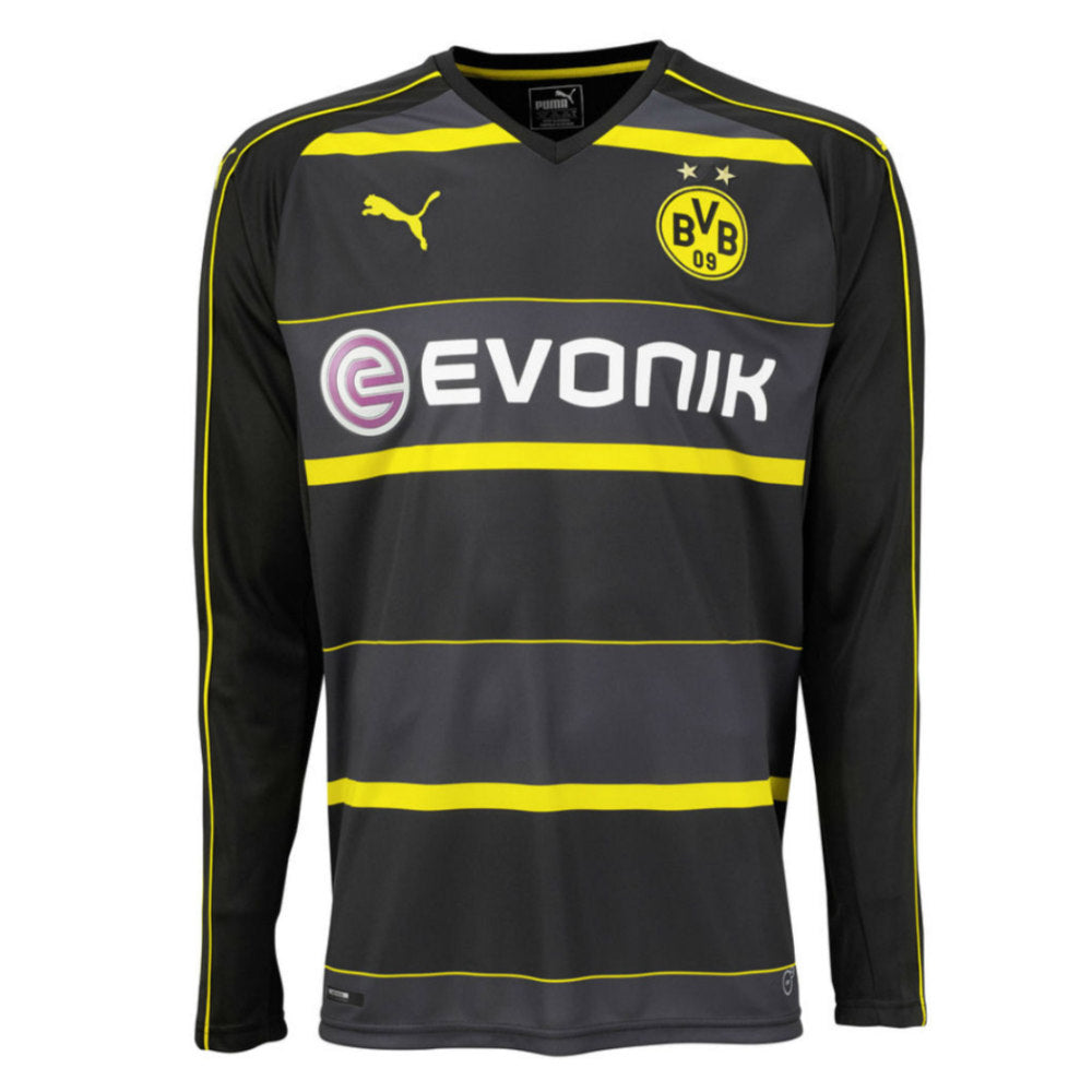 Borussia Dortmund 2016-17 Long Sleeve Away Shirt (L) (Excellent