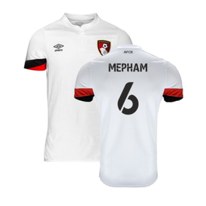 Bournemouth 2021-22 Away Shirt (Sponsorless) (L) (Mepham 6) (Mint)_0