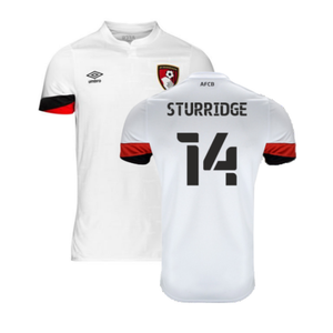 Bournemouth 2021-22 Away Shirt (Sponsorless) (L) (Sturridge 14) (Mint)_0