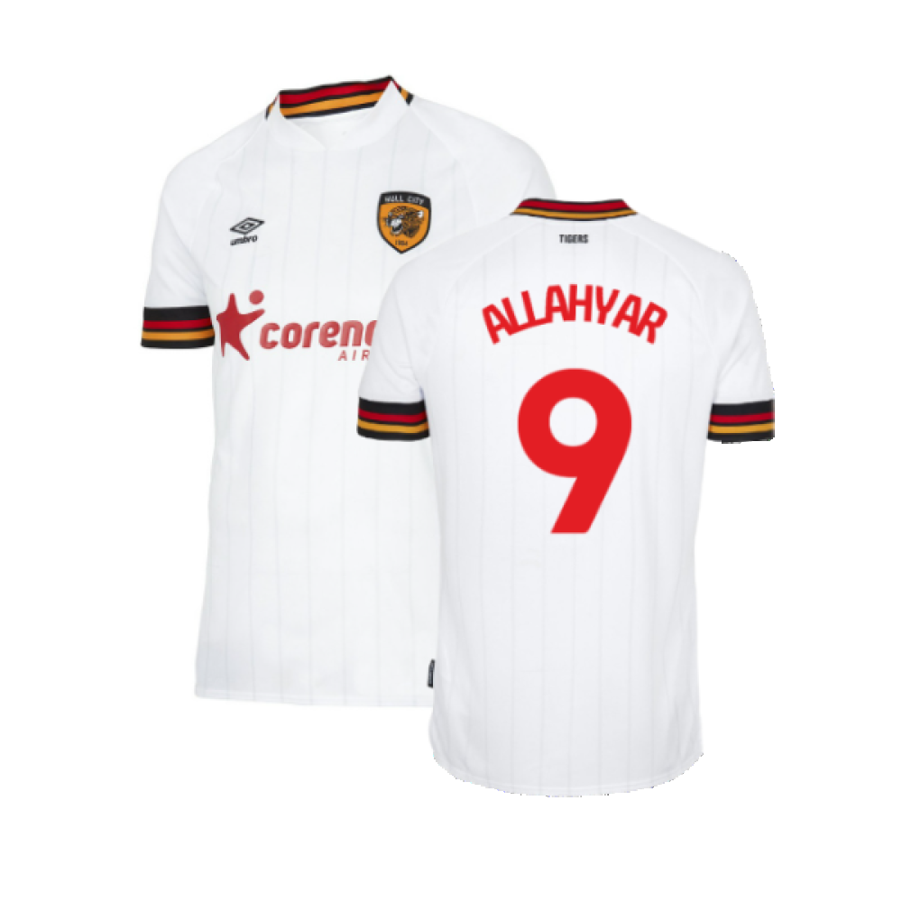 Hull City 2022-23 Away Shirt (L) (ALLAHYAR 9) (BNWT)_0